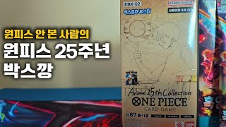 원피스 안 본 사람의 원피스카드 25주년 컬렉션 박스깡